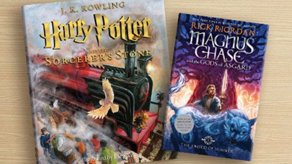 Read The Illustrated Harry Potter and Rick Riordan’s The Sword of Summer are Here!