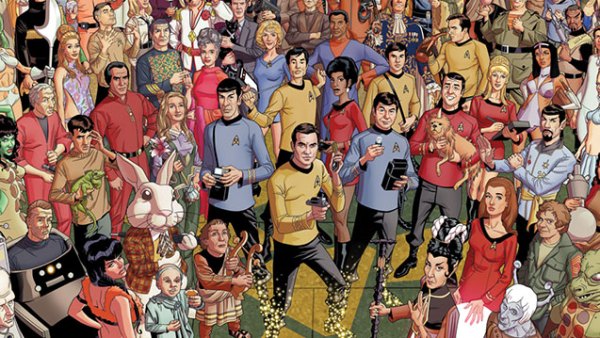 Read Our Favorite Fantastic Art from Star Trek: 50 Artists 50 Years