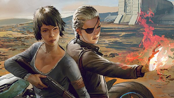 Read Space Bikers Return on the Cover of Blood Binds the Pack