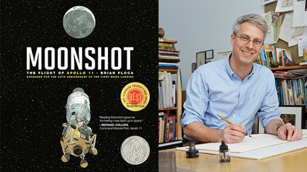 Read Interview: Moonshot Author Brian Floca on the Smell of Moon Dust, and Seeing the Earth from Space