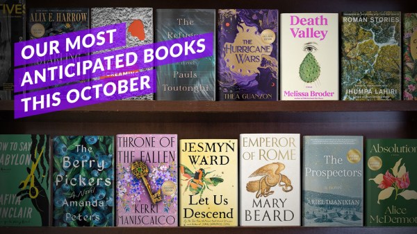 Read Our Most Anticipated Books of October 2023